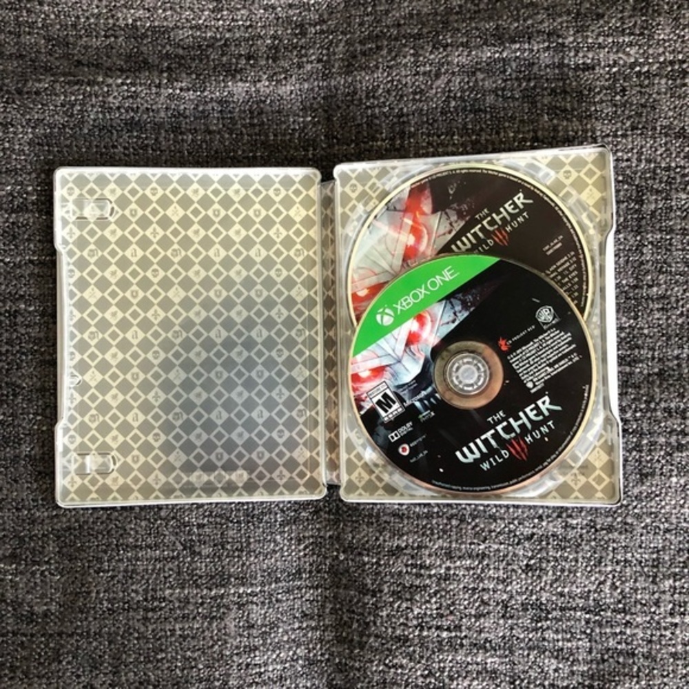 Witcher 3: Wild Hunt Xbox One Steelbook! Game, Soundtrack and Steel Book - Picture 2 of 4